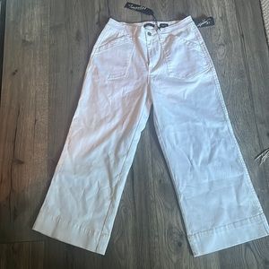 BNWOT size 8 Supplies brand white high rise jeans